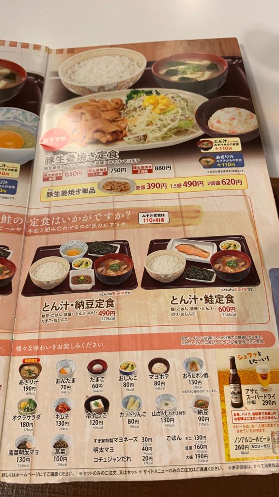 Menu Sukiya Nishikujo-3