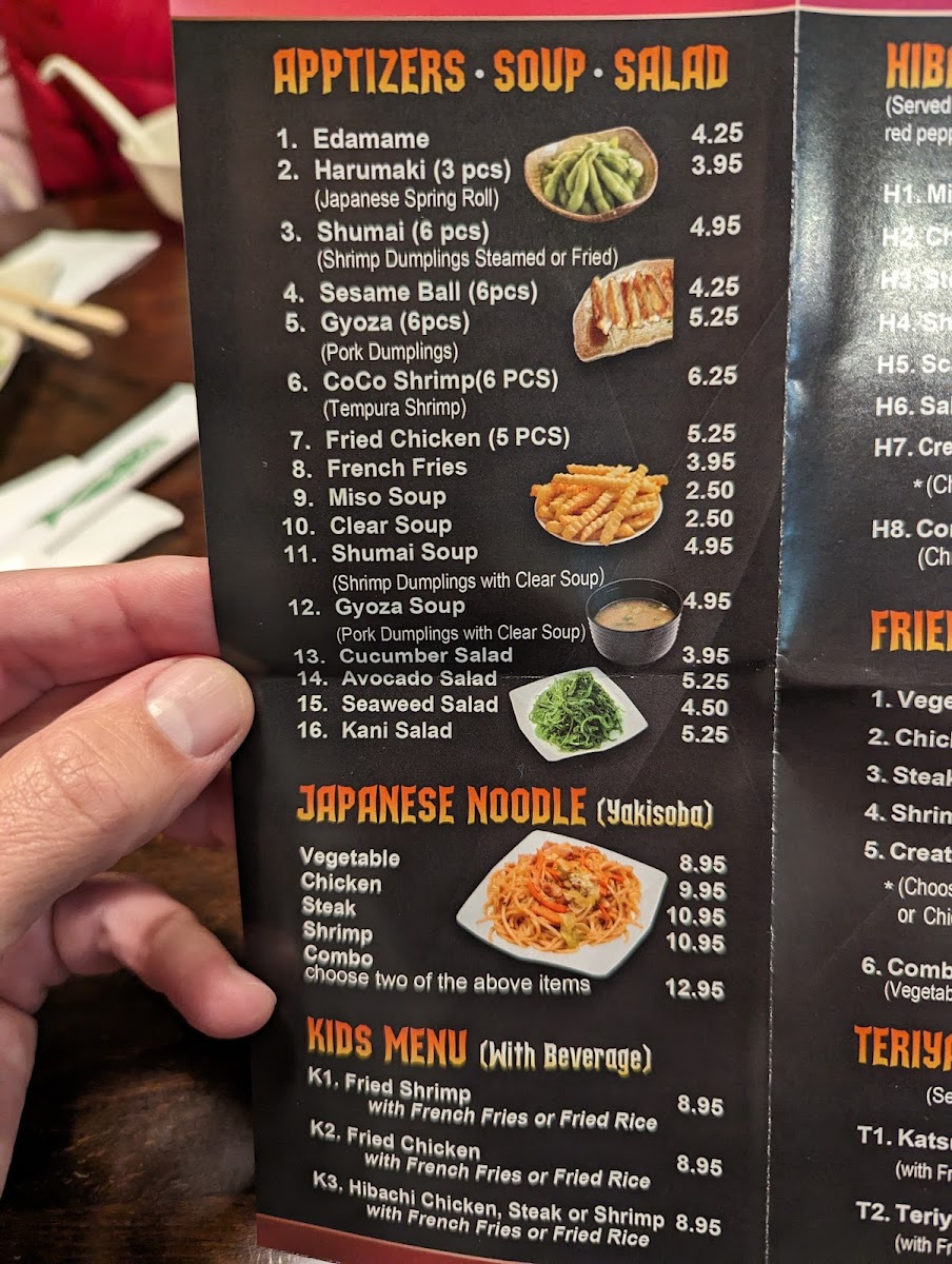 Menu Sukoy Hibachi Express-1