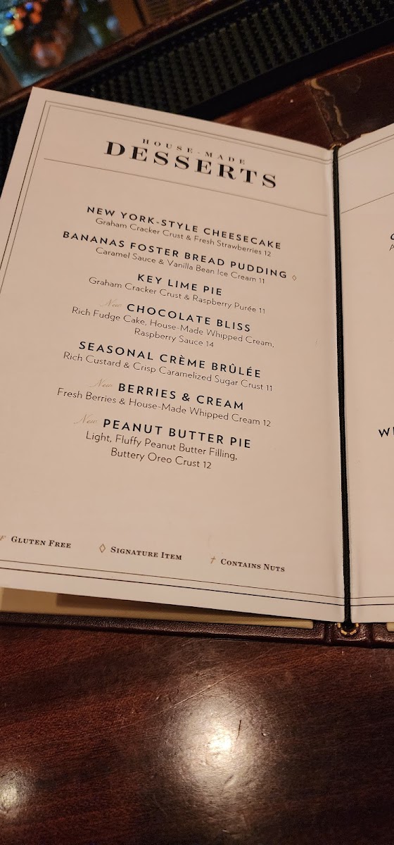 Menu Sullivan's Steakhouse-10