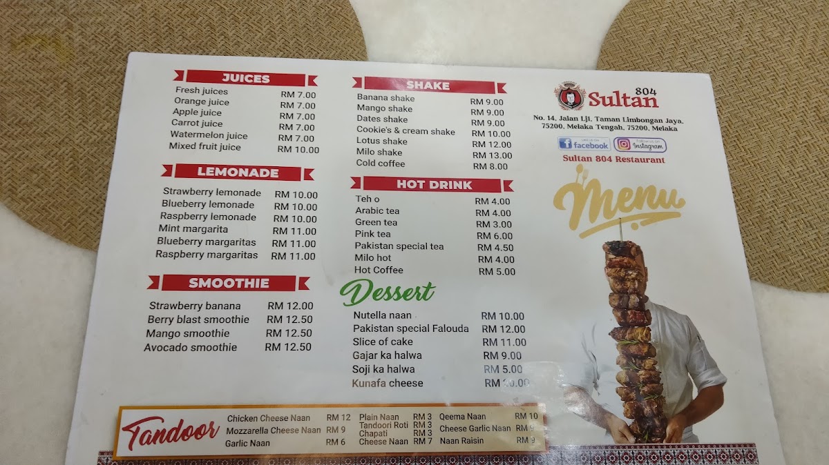 Menu Sultan 804 Restaurant-2