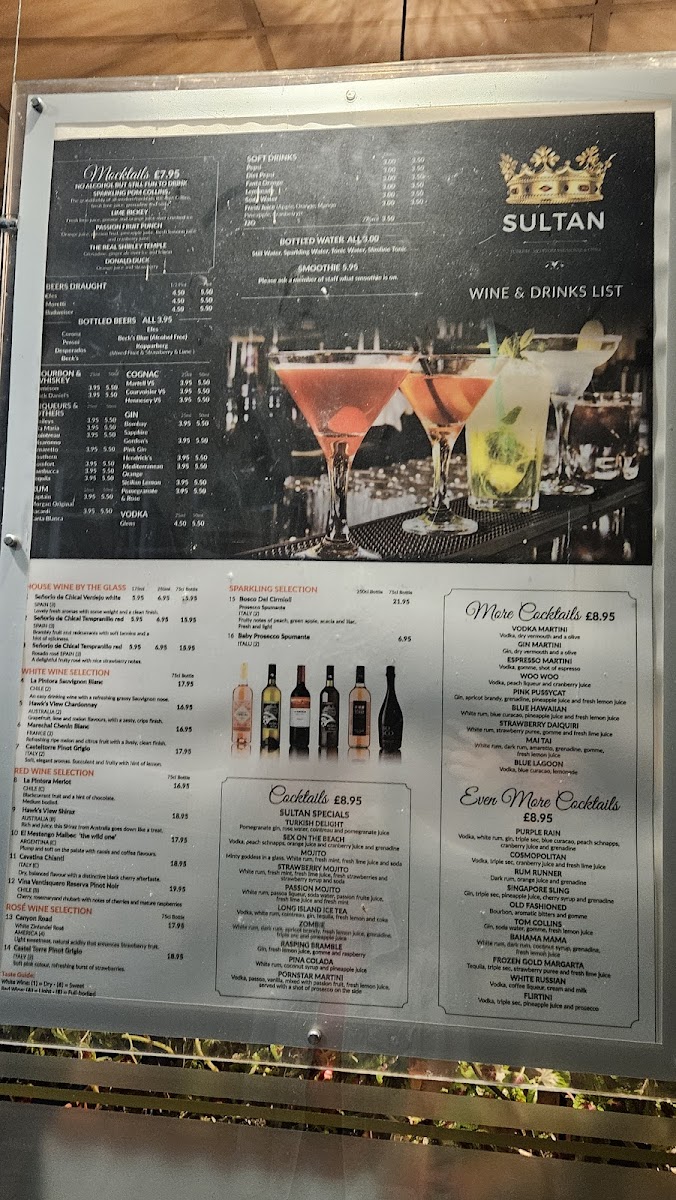 Menu Sultan Turkish Mediterranean Bar & Grill Crosby-2