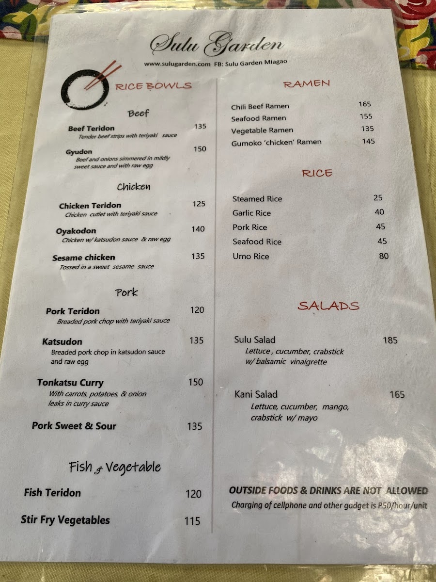 Menu Sulu Garden-9