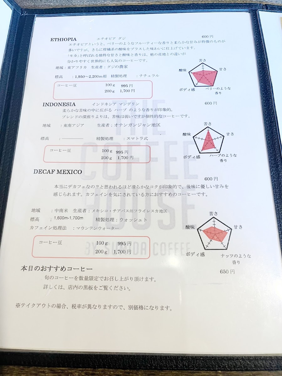 Menu Sumida Coffee-1