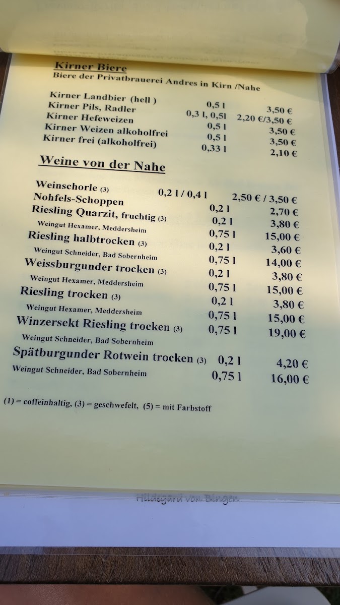 Menu Summer Café 'am Nohfels'-4