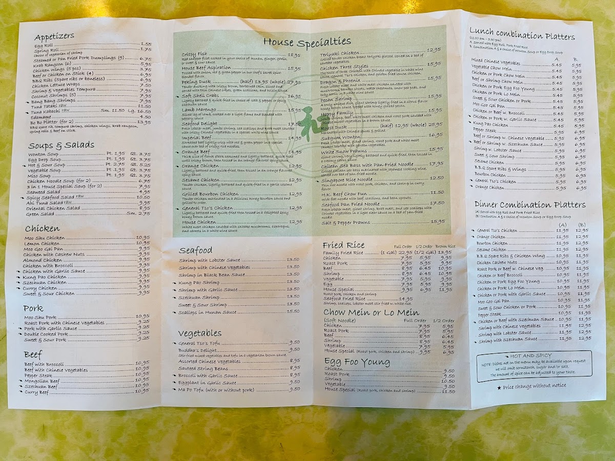 Menu Summer Palace-1