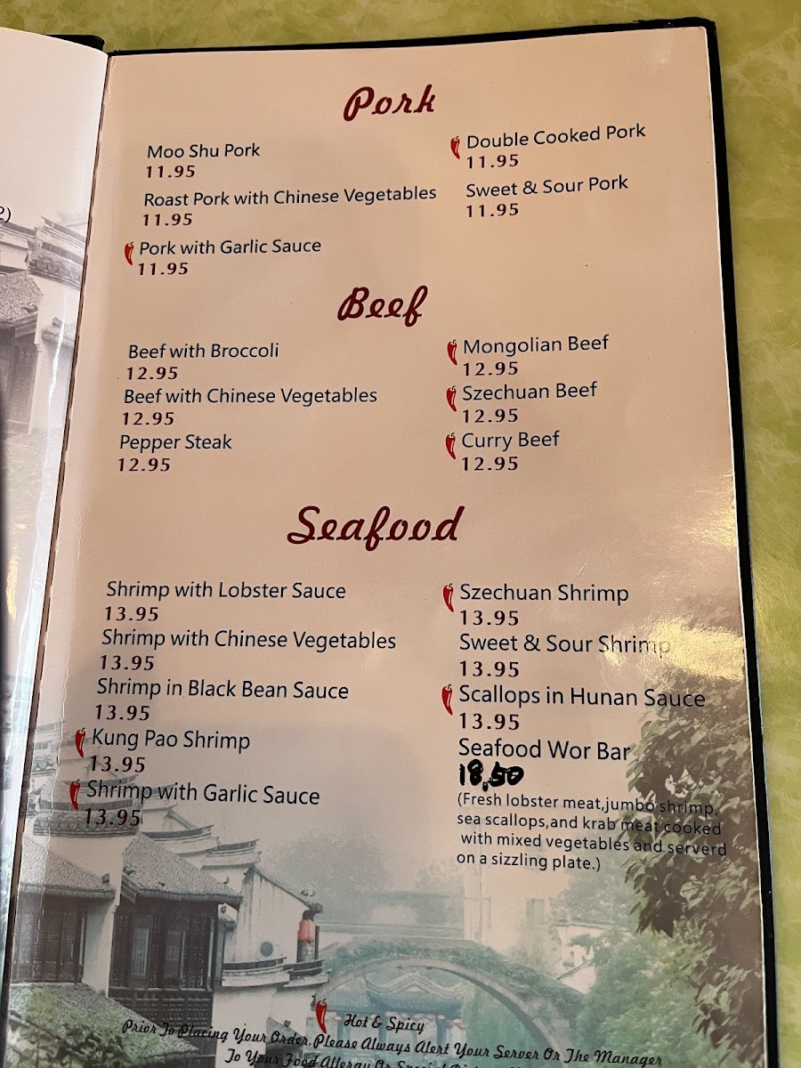 Menu Summer Palace-7