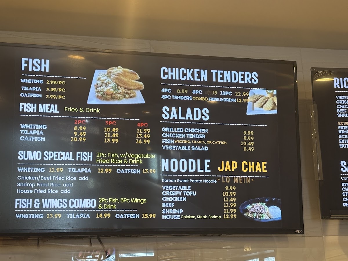 Menu Sumo Hibachi & Wings-4