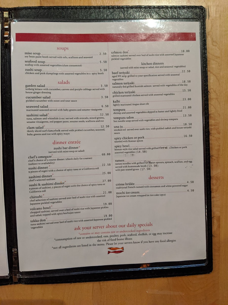 Menu Sumo Japanese Steak House-5