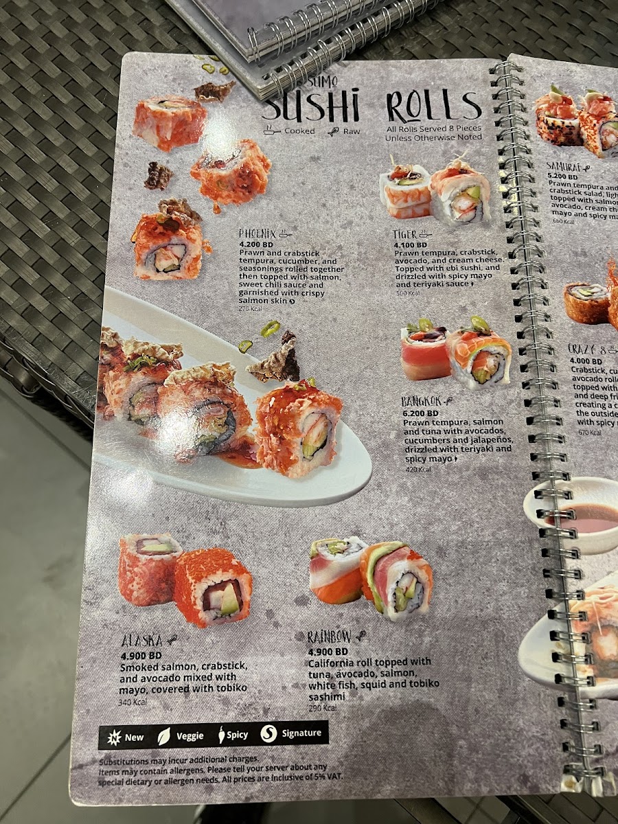 Menu Sumo Sushi & Bento-5