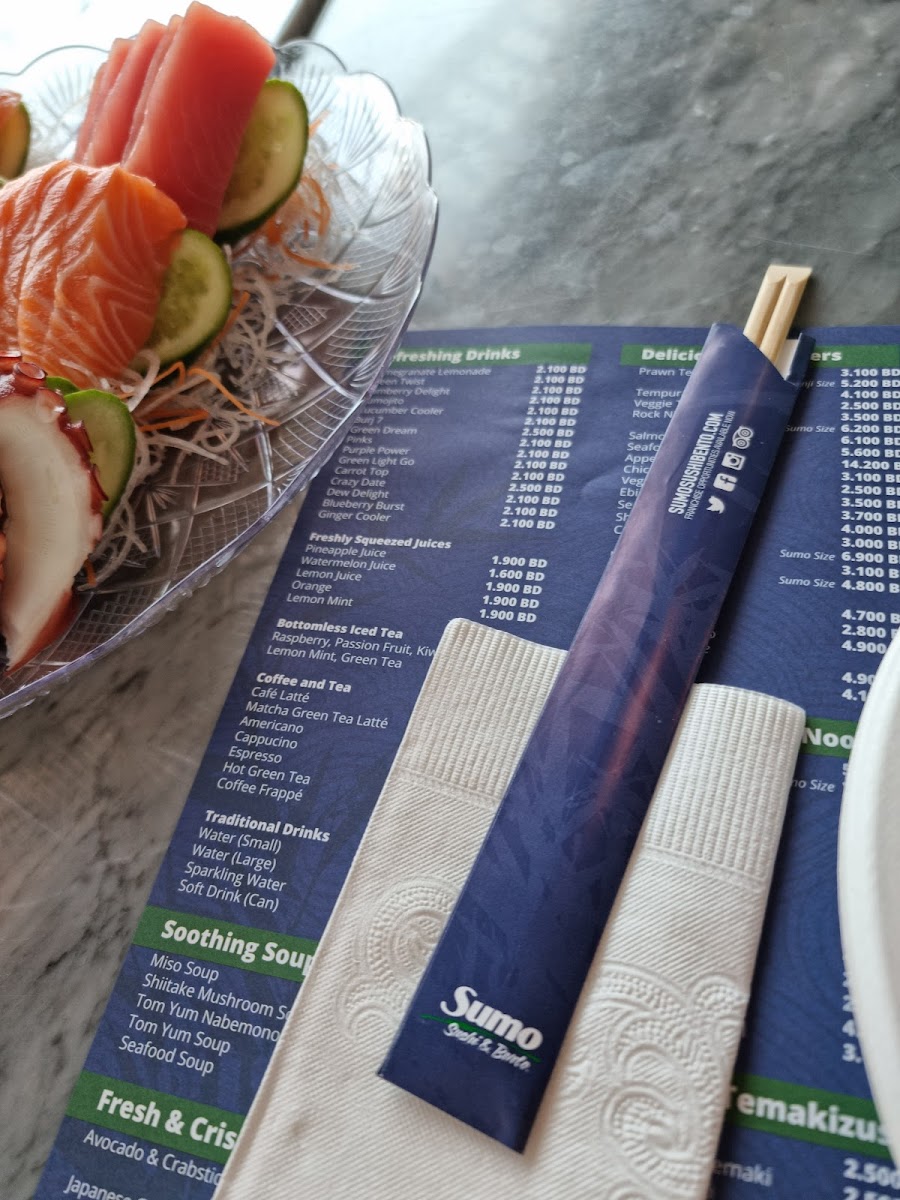 Menu Sumo Sushi & Bento-8