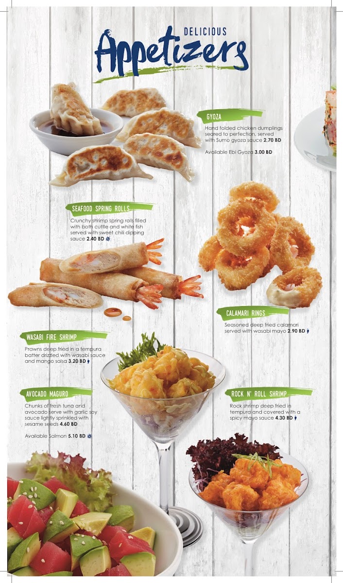 Menu Sumo Sushi & Bento-9