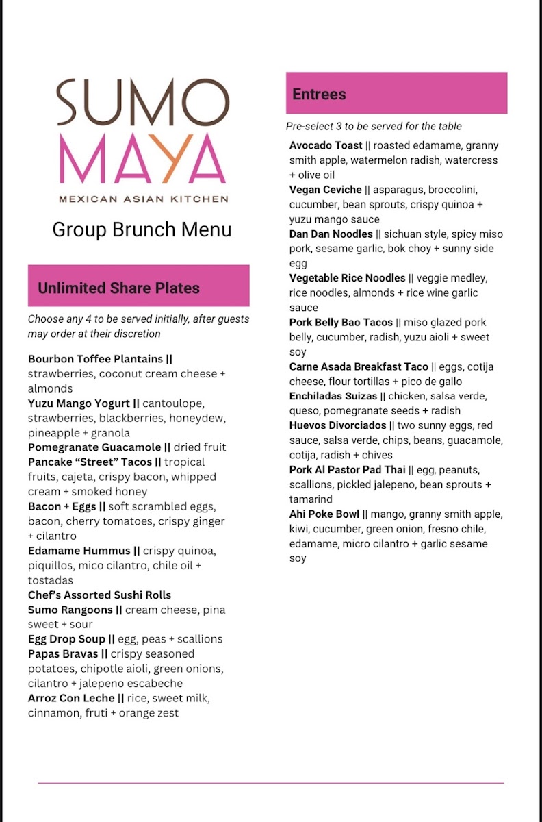 Menu Sumomaya-4