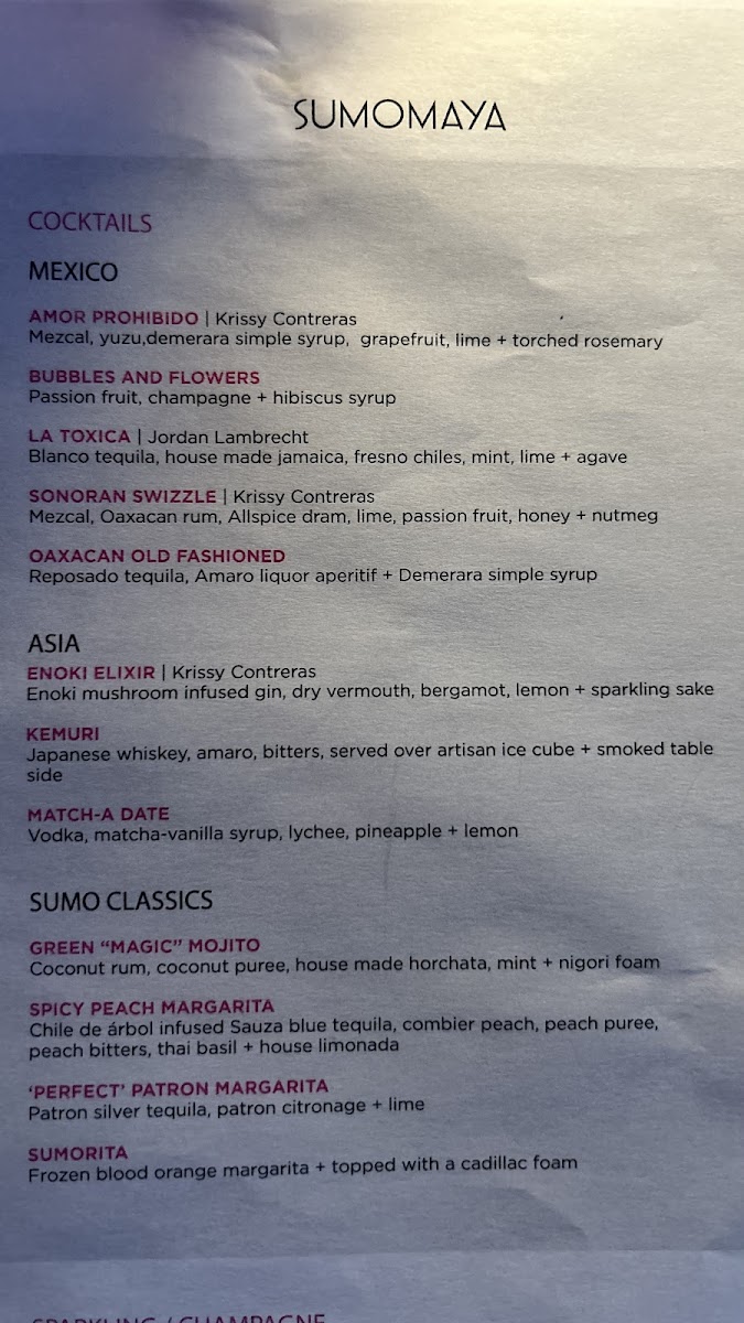 Menu Sumomaya-5