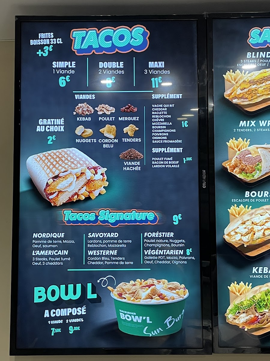 Menu Sun Burger-1