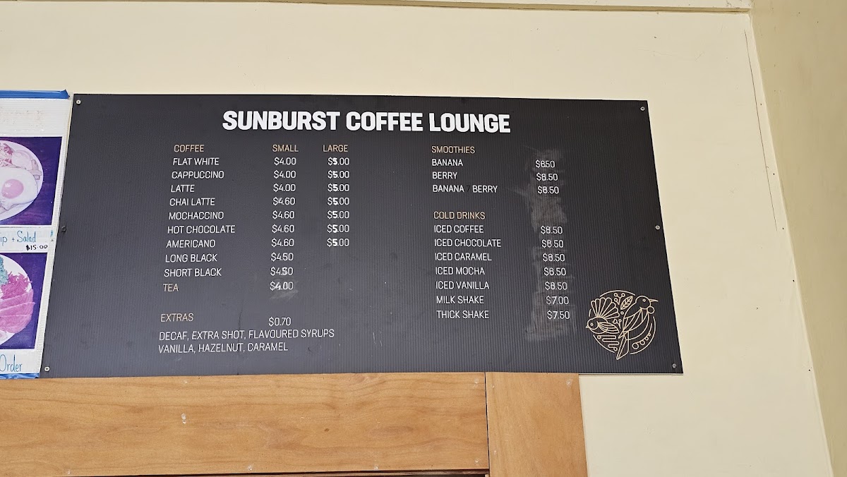 Menu Sunburst Coffee Lounge-2