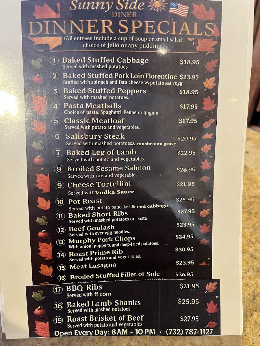 Menu Sunny Side Diner-2