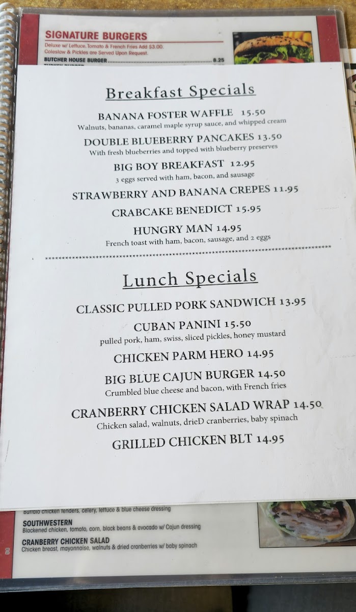 Menu Sunny Side Diner-3