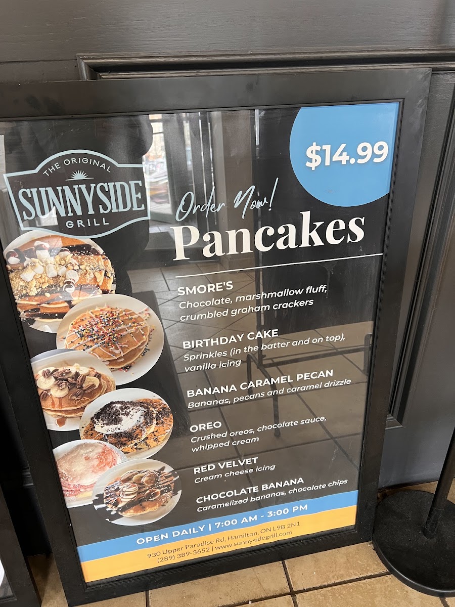 Menu Sunnyside Grill Hamilton-10