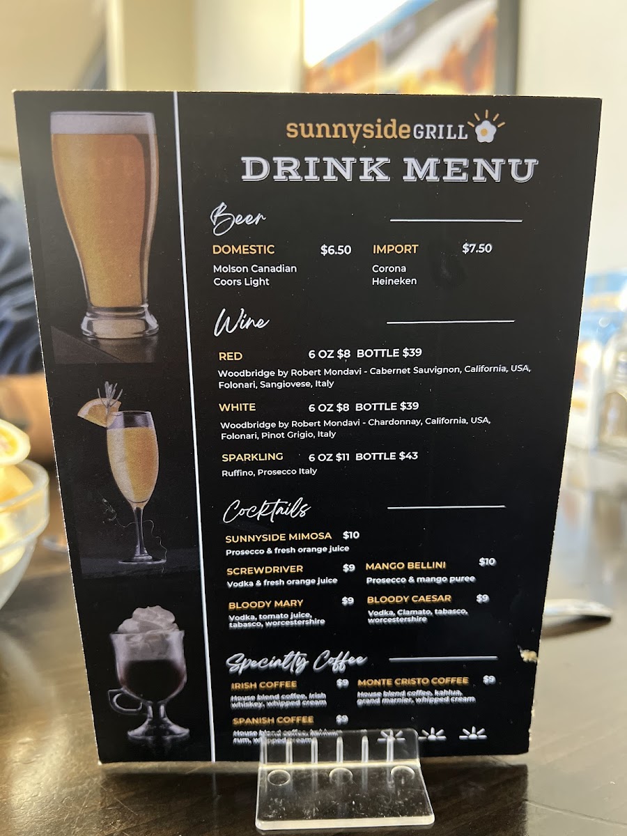 Menu Sunnyside Grill Hamilton-4
