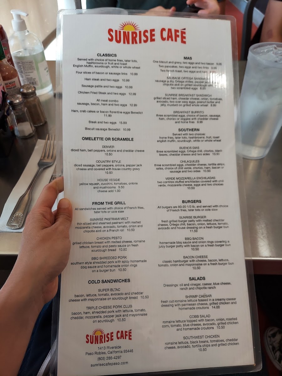 Menu Sunrise Cafe-10