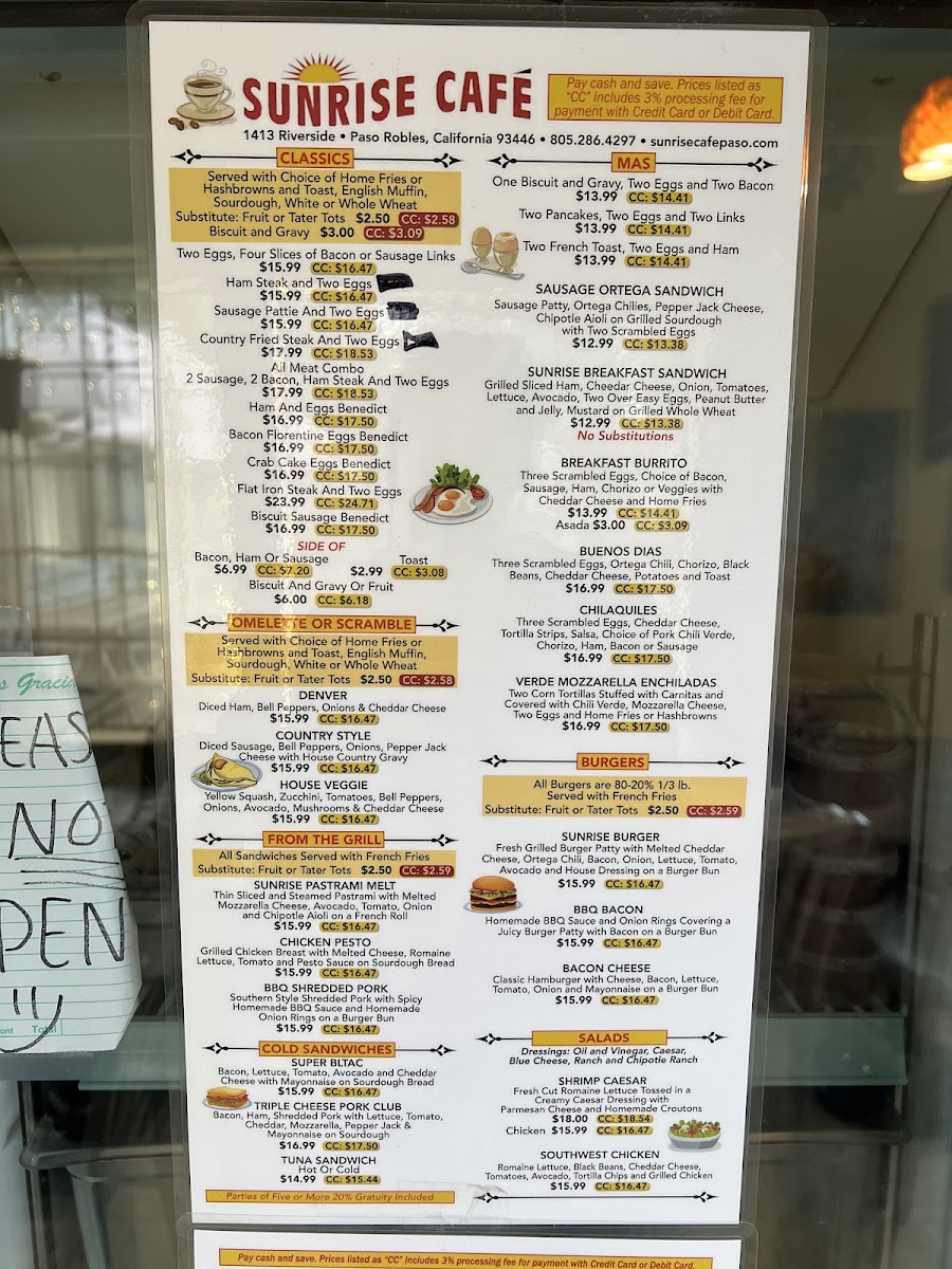 Menu Sunrise Cafe-6