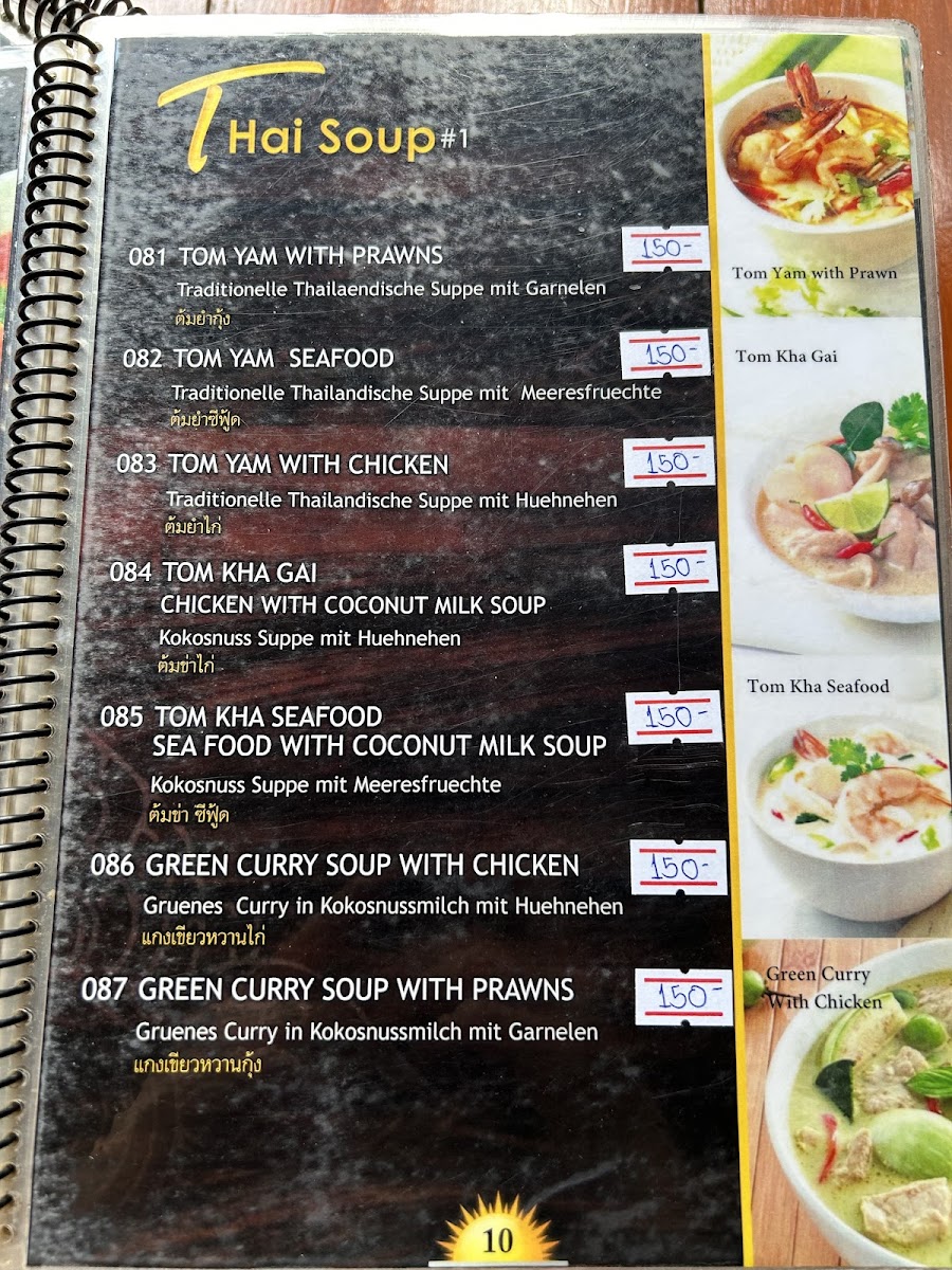 Menu Sunrise Restaurant & Bar-4