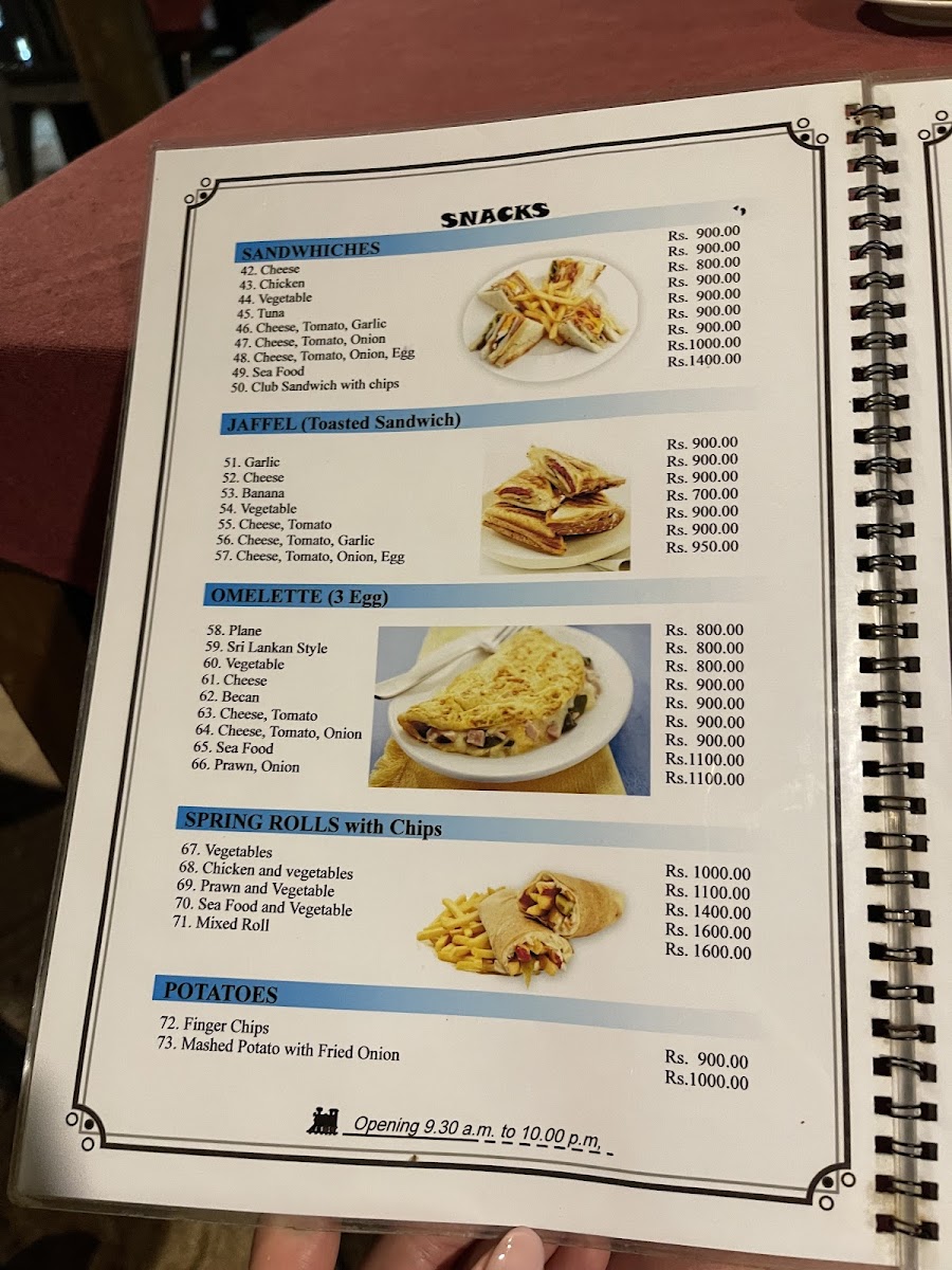 Menu Sunrise Seafood Restaurant-3