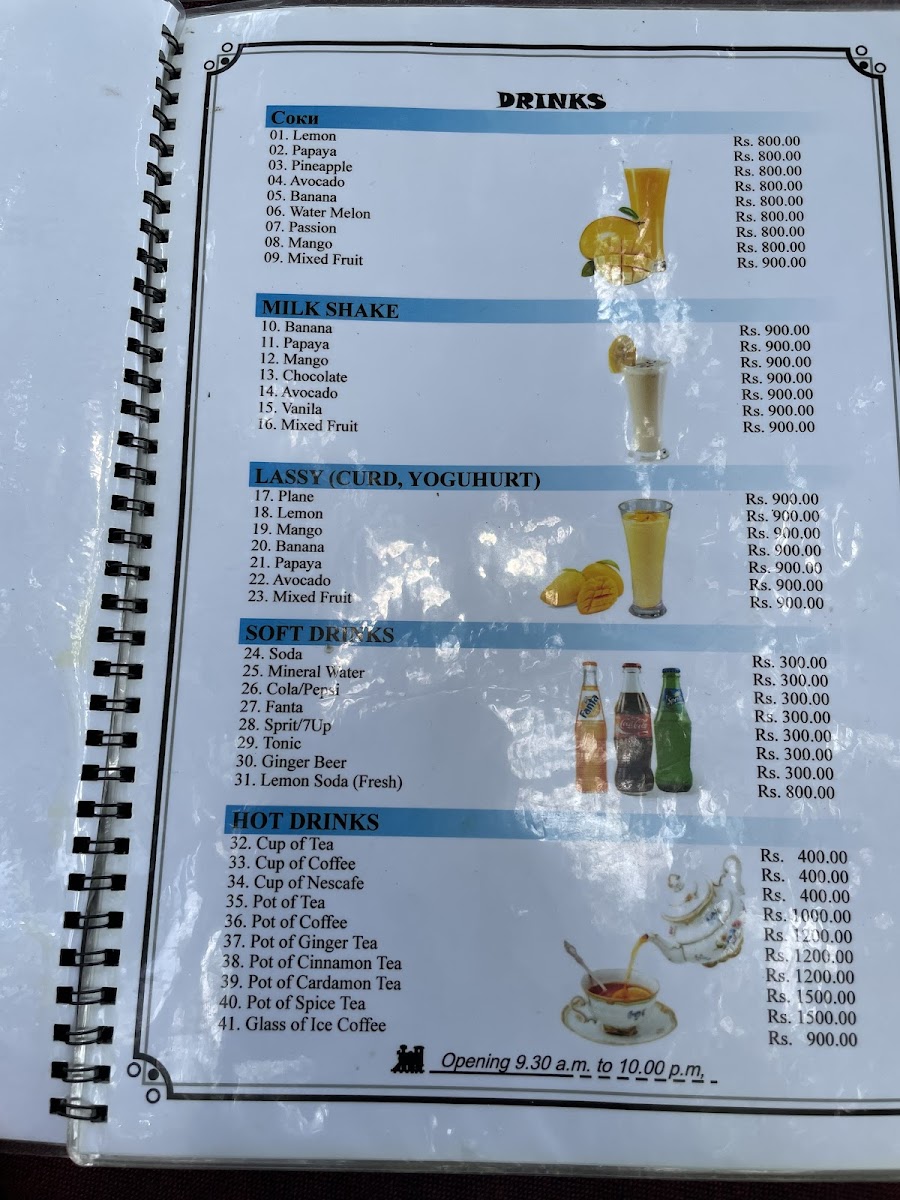 Menu Sunrise Seafood Restaurant-9