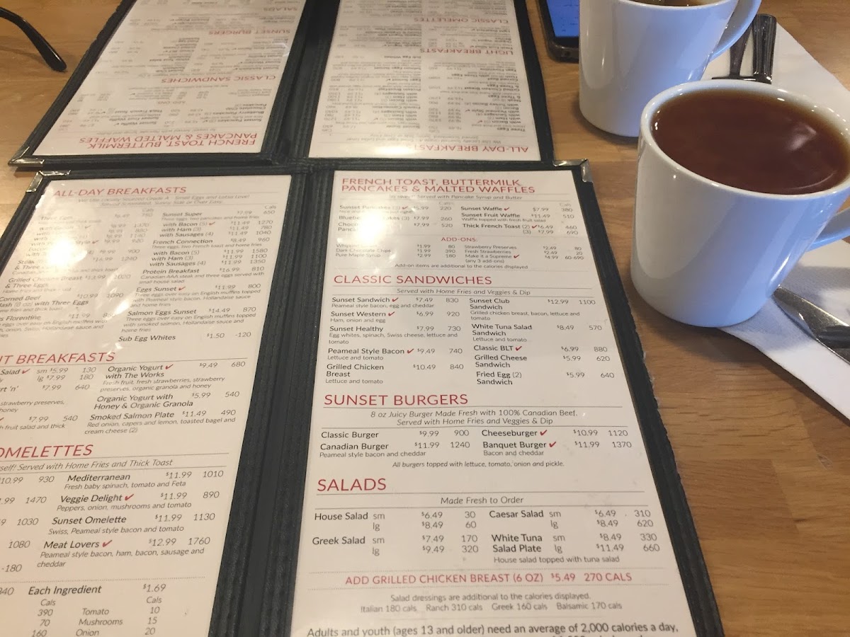Menu Sunset Grill-5
