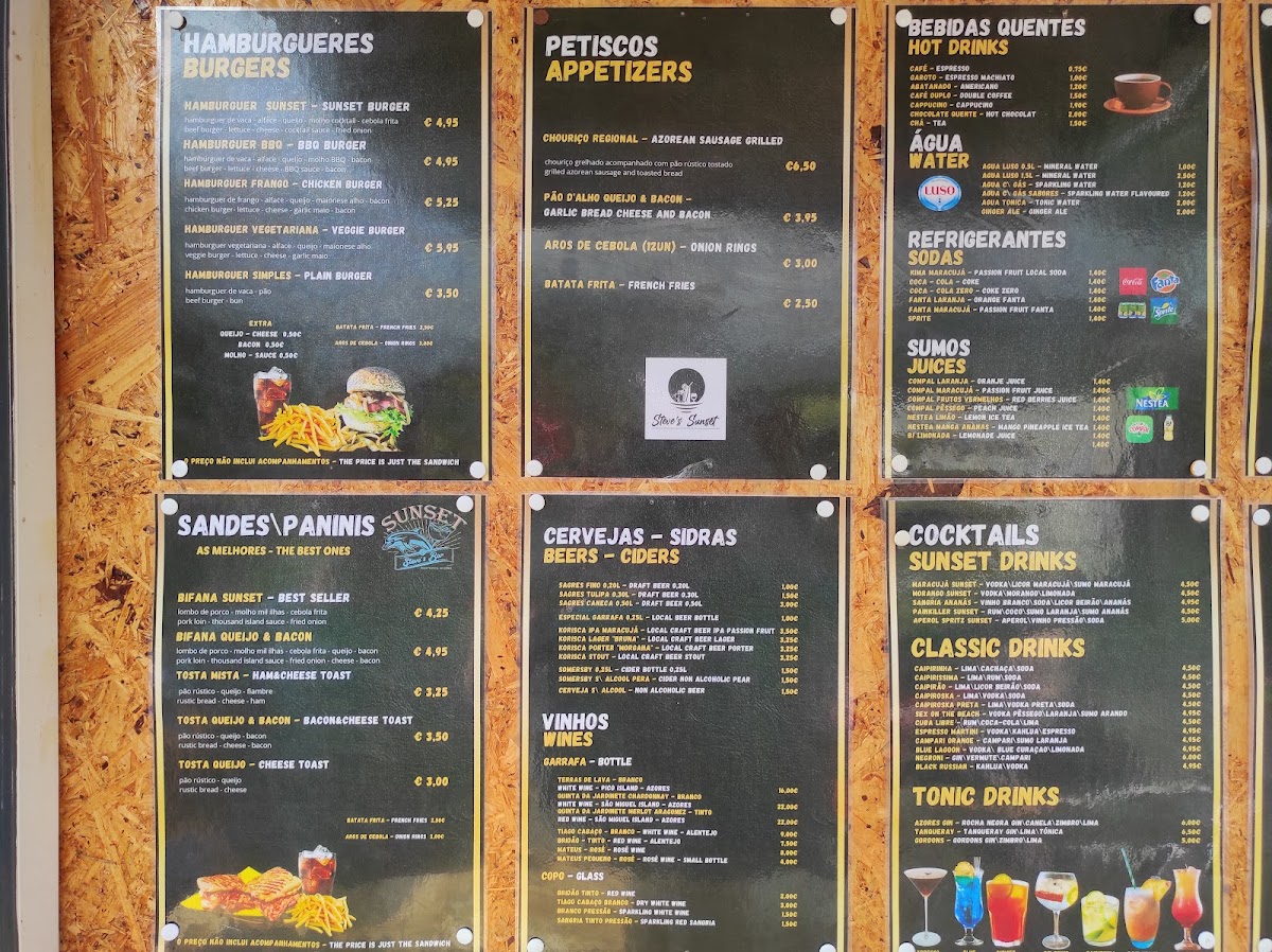 Menu Sunset Poço Da Pedra-3
