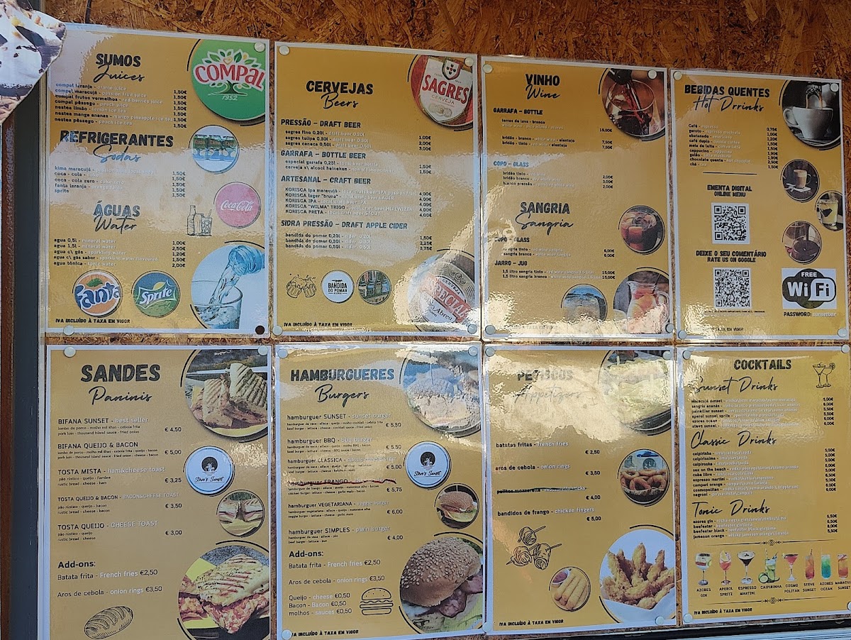 Menu Sunset Poço Da Pedra-4