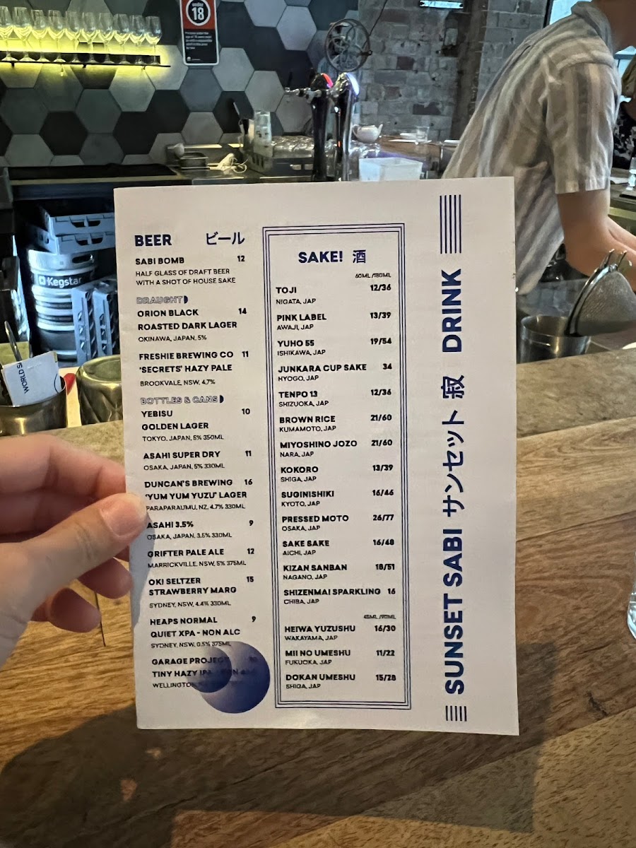 Menu Sunset Sabi-3