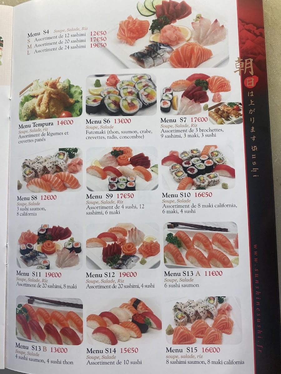 Menu Sunshine Sushi.-3
