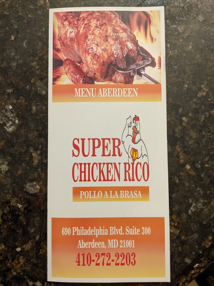 Menu Super Chicken Rico-10