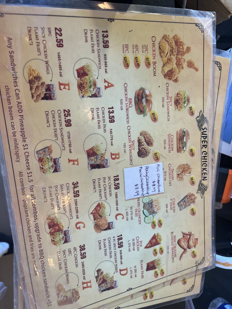 Menu Super Chicken-10