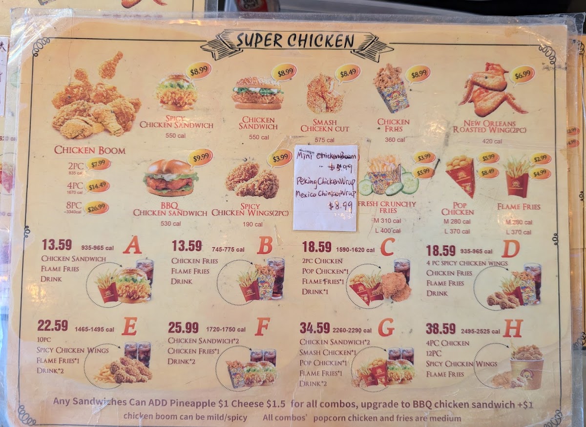 Menu Super Chicken-2