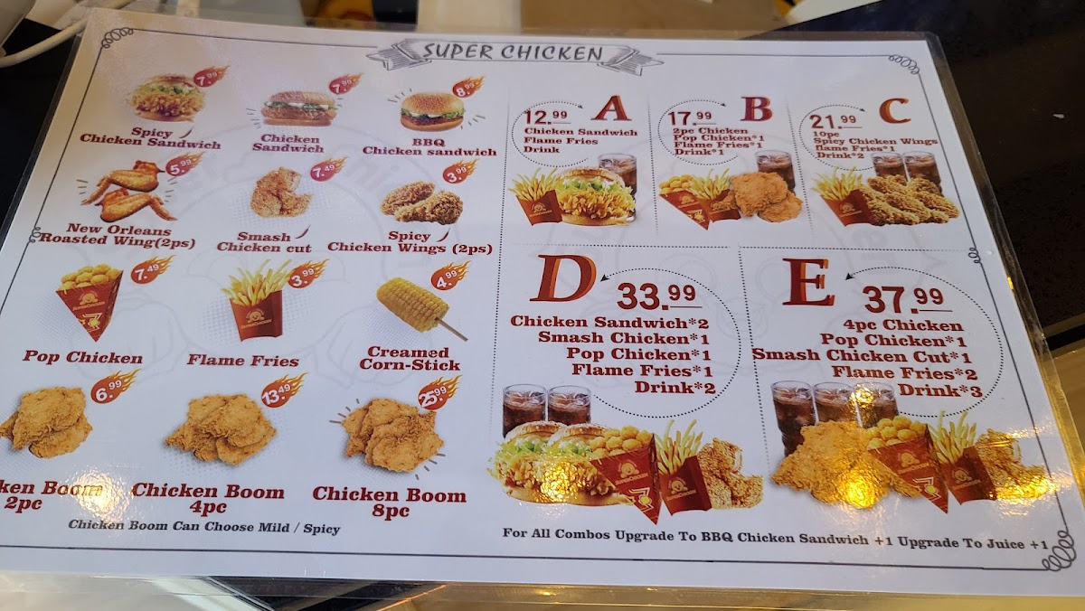 Menu Super Chicken-4