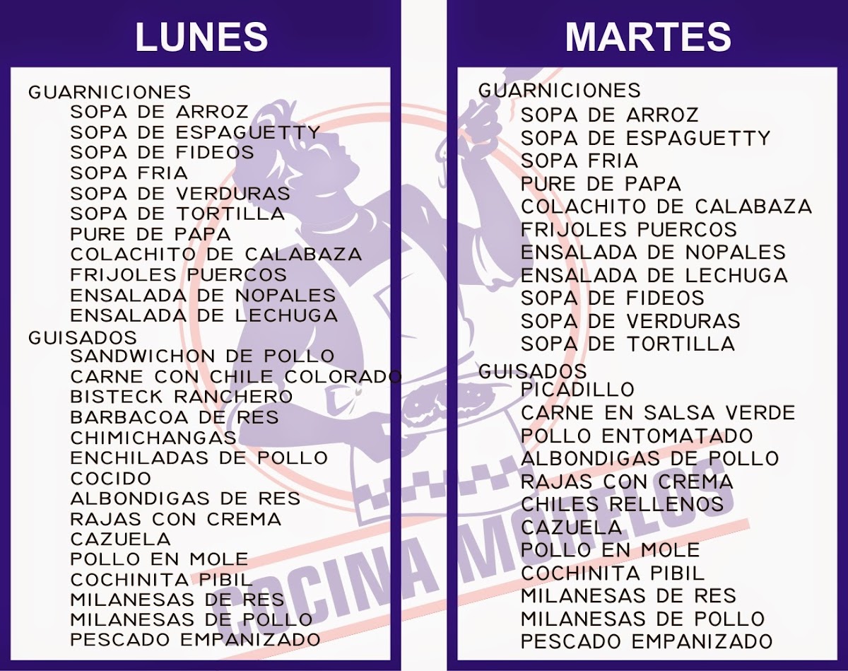 Menu Super Cocina Económica Morelos-1