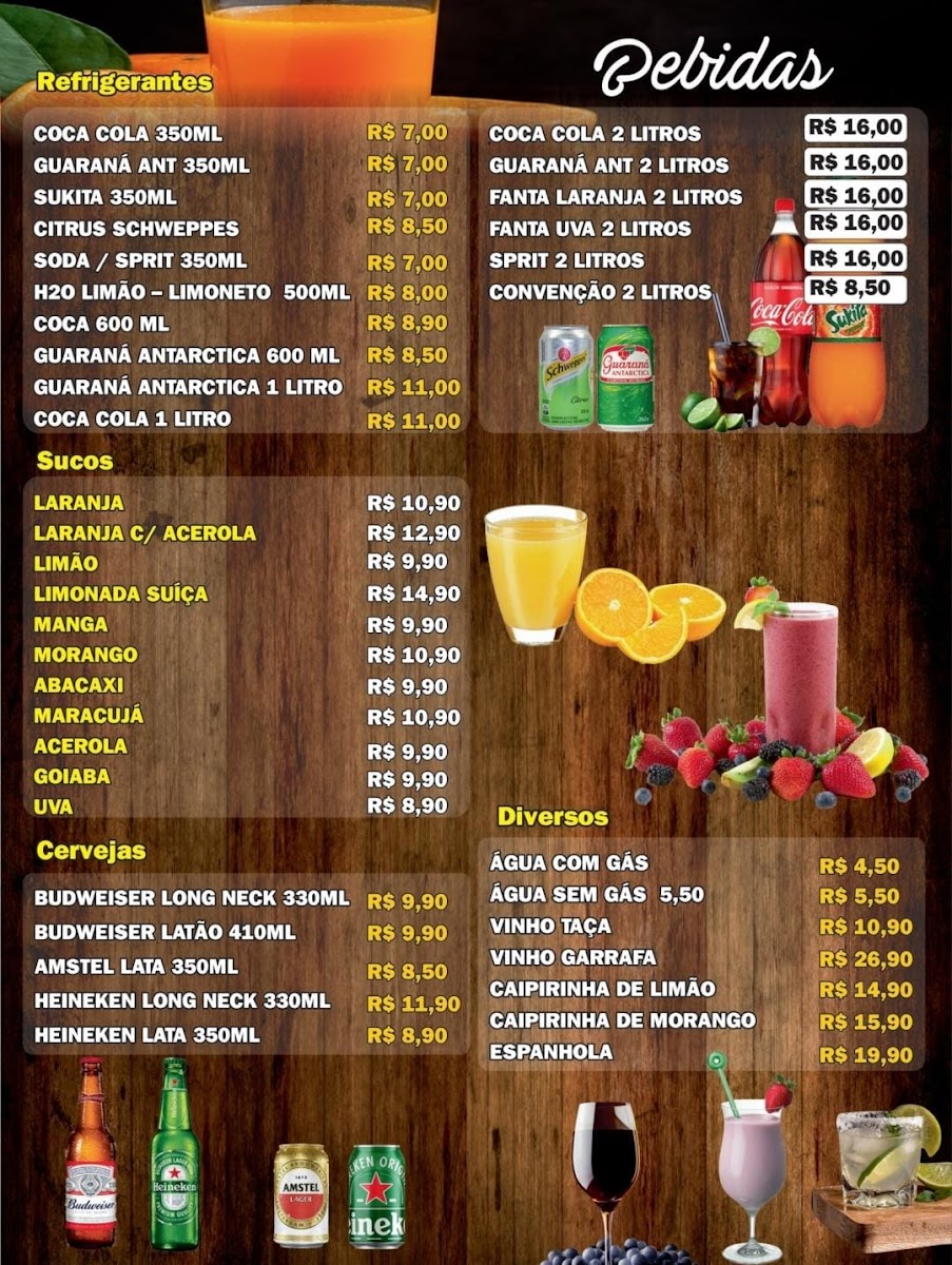 Menu Super Pizza I9-1