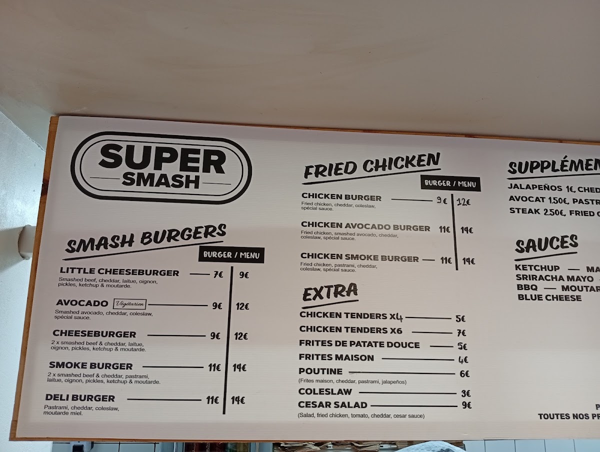Menu Super Smash Cours De Vincennes-4