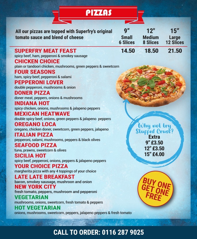 Menu Superfry Leicester-2