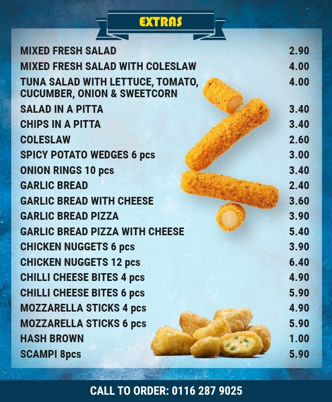 Menu Superfry Leicester-3