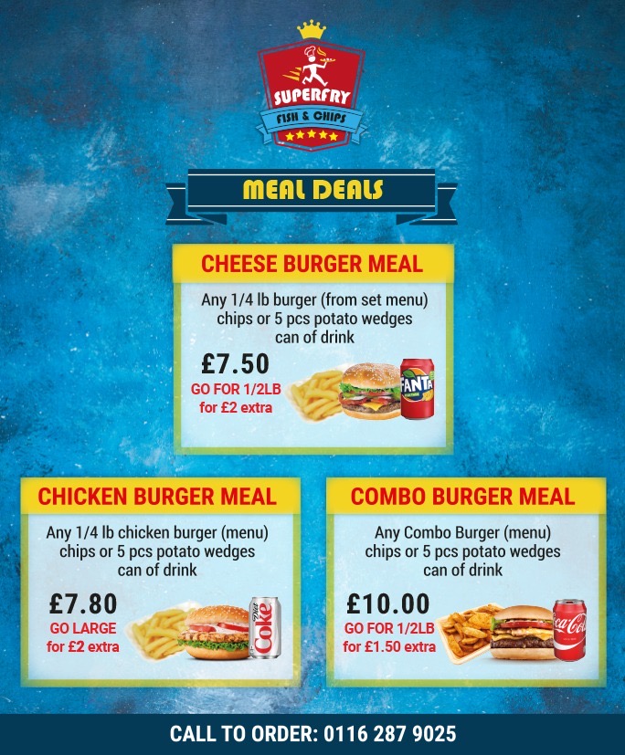 Menu Superfry Leicester-9