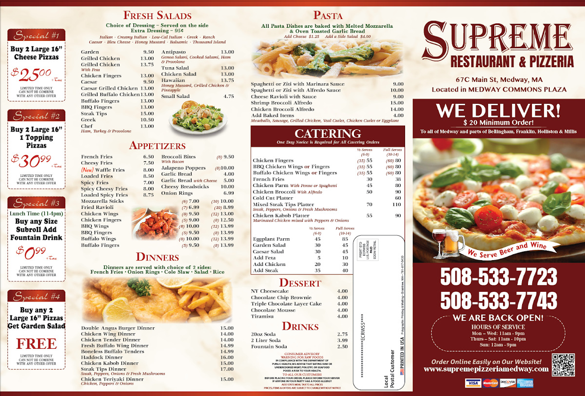 Menu Supreme Pizza-1
