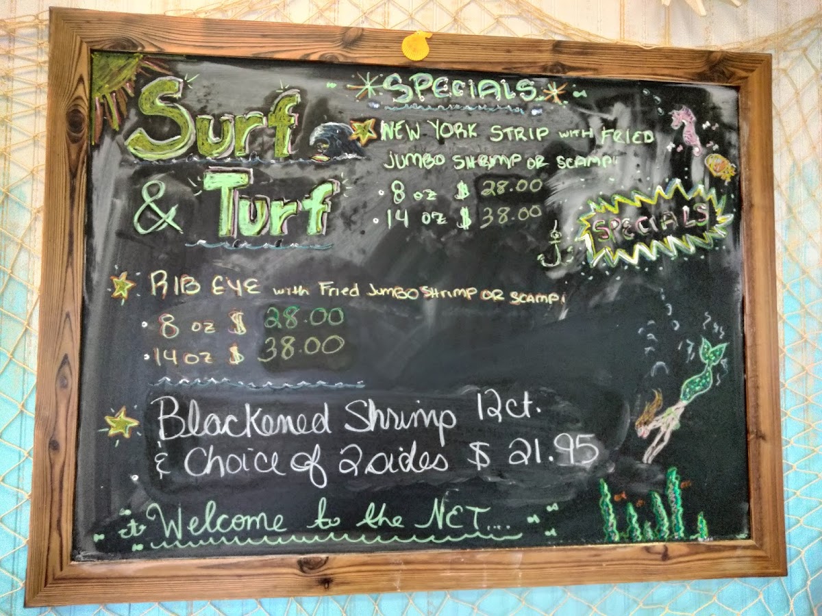 Menu Surf & Turf Cafe-3