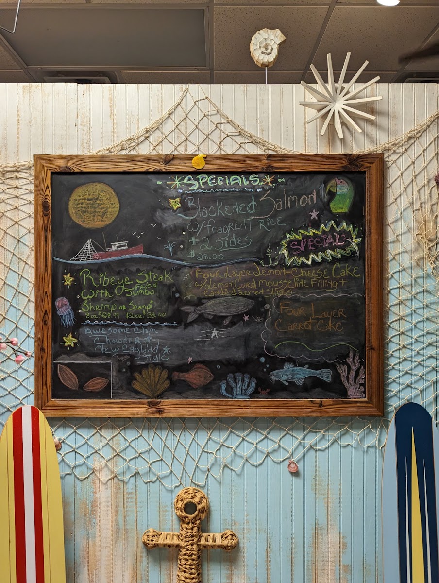Menu Surf & Turf Cafe-5