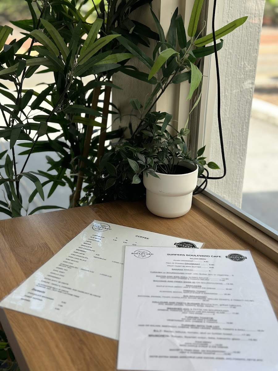 Menu Surfers Boulevard Cafe-8