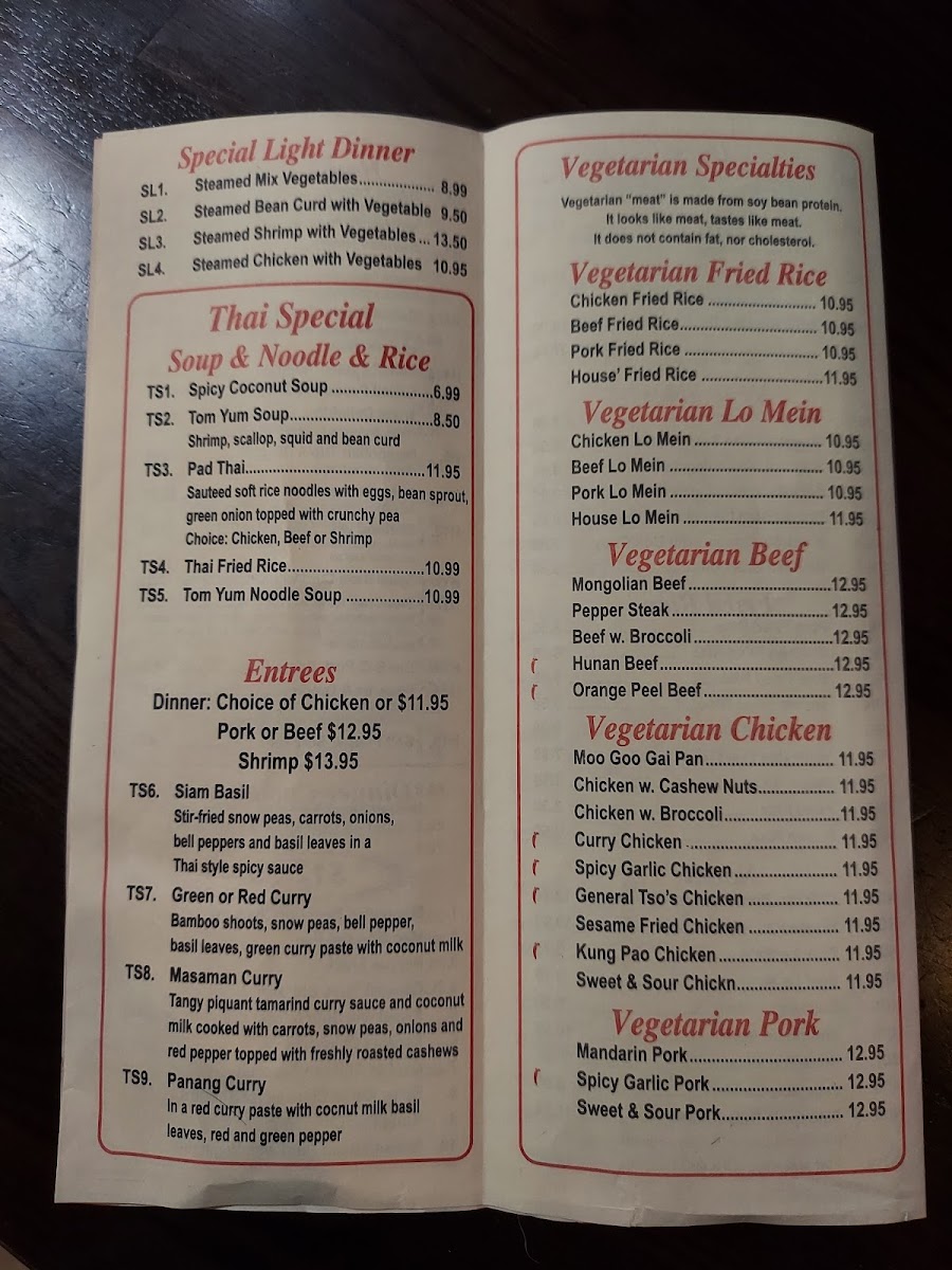 Menu Su's Chinese Cuisine-1