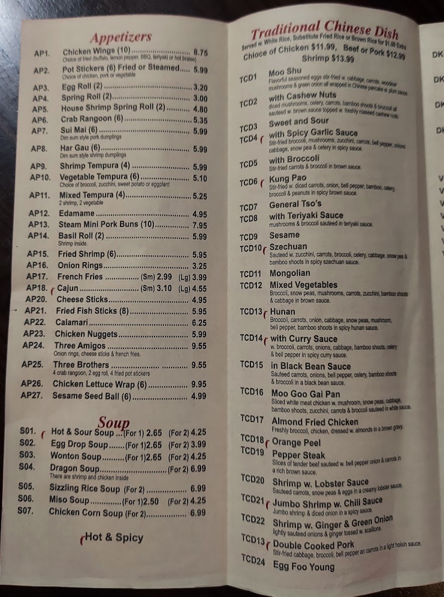 Menu Su's Chinese Cuisine-3