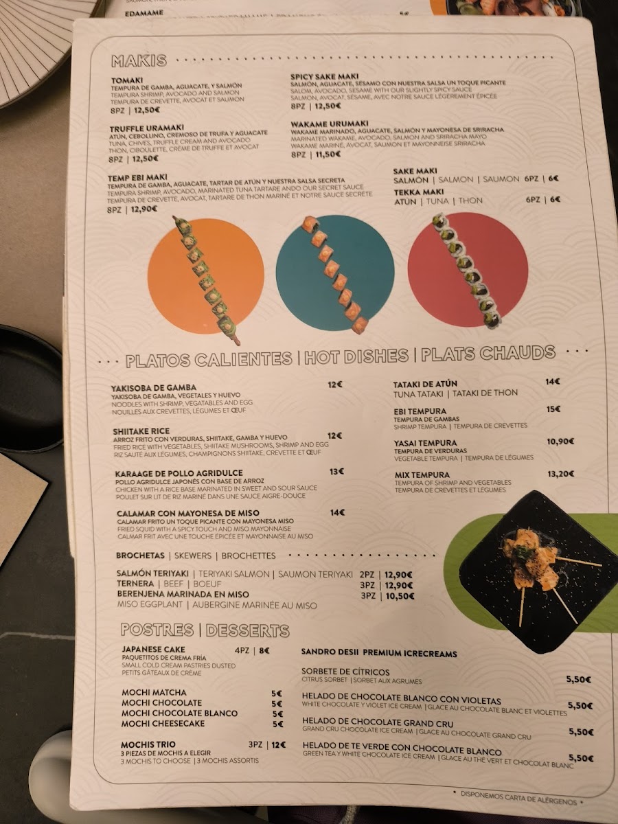Menu Sushi Bar-1